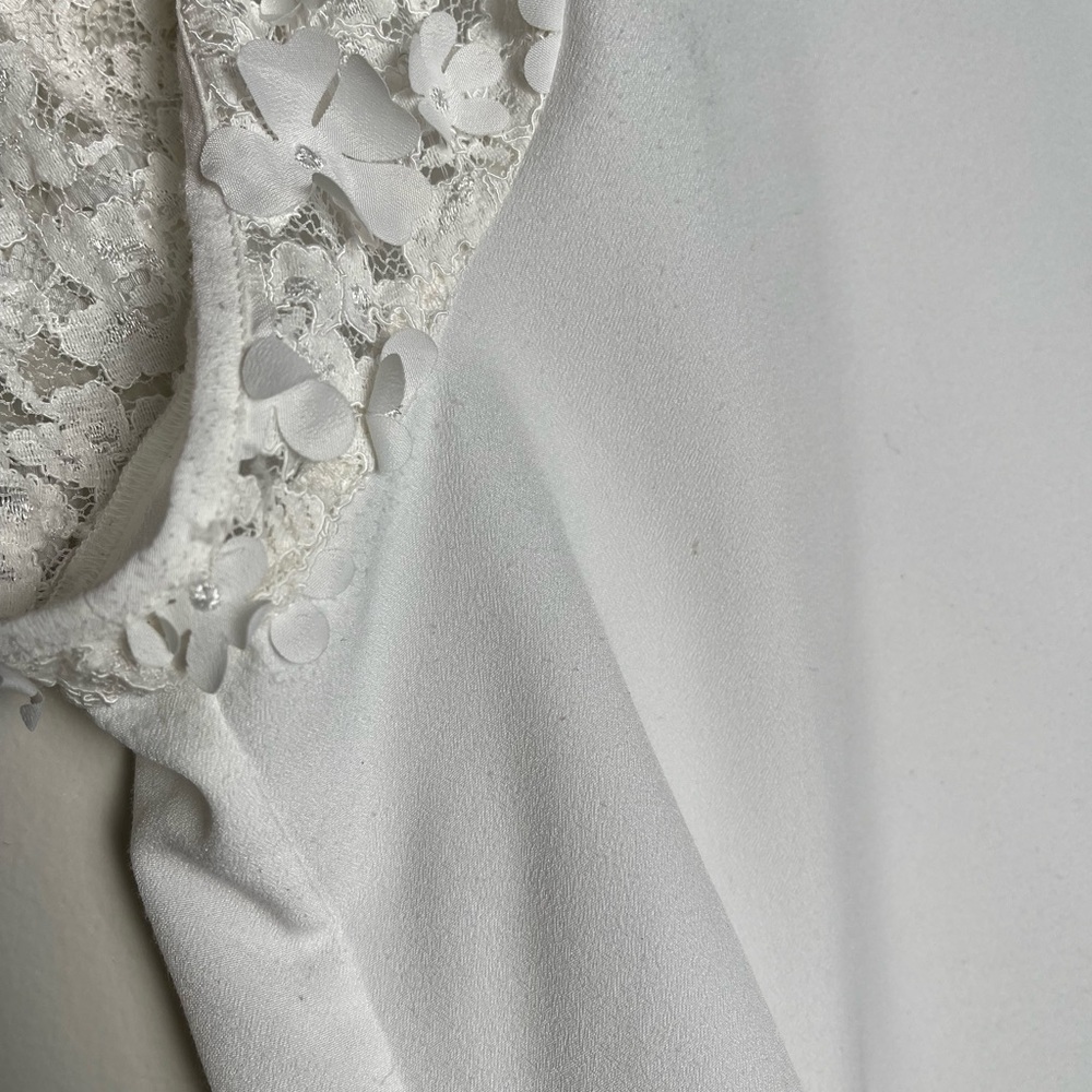 Karl Lagerfeld Paris White Blouse - Picture 3 of 15